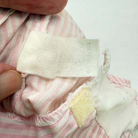 Cabbage Patch Kids BBB Beany Butt Babies Doll Pink & White Striped by Hasbro - Picture 5 of 7